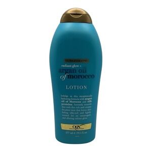 OGX - Radiant Glow Argan Oil of Morocco Lotion (19.5 fl oz) - Extra Hydrating